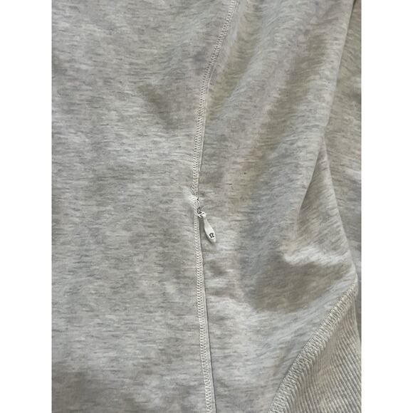 Vintage Lululemon Jacket Size 6 Gray Full Zip Jacket With Back Vent - Picture 8 of 10